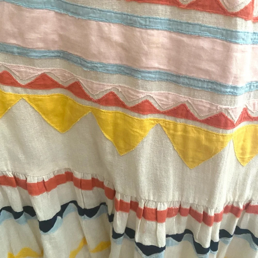 CAROLINA K Anthropologie Saria Fiesta Stripe Dress - Picture 6 of 8